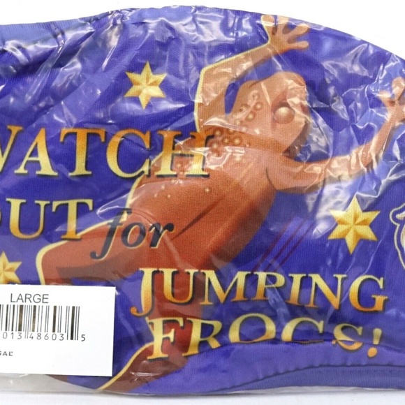 Universal Harry Potter Jumping Frog Face Mask - Picture 1 of 1